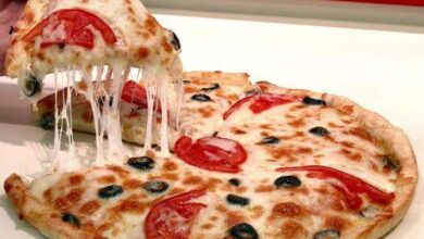 كيفية عمل البيتزا باللحمة المفرومة